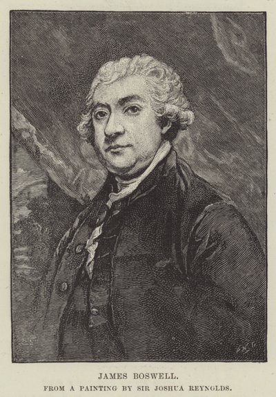 James Boswell de Joshua Reynolds